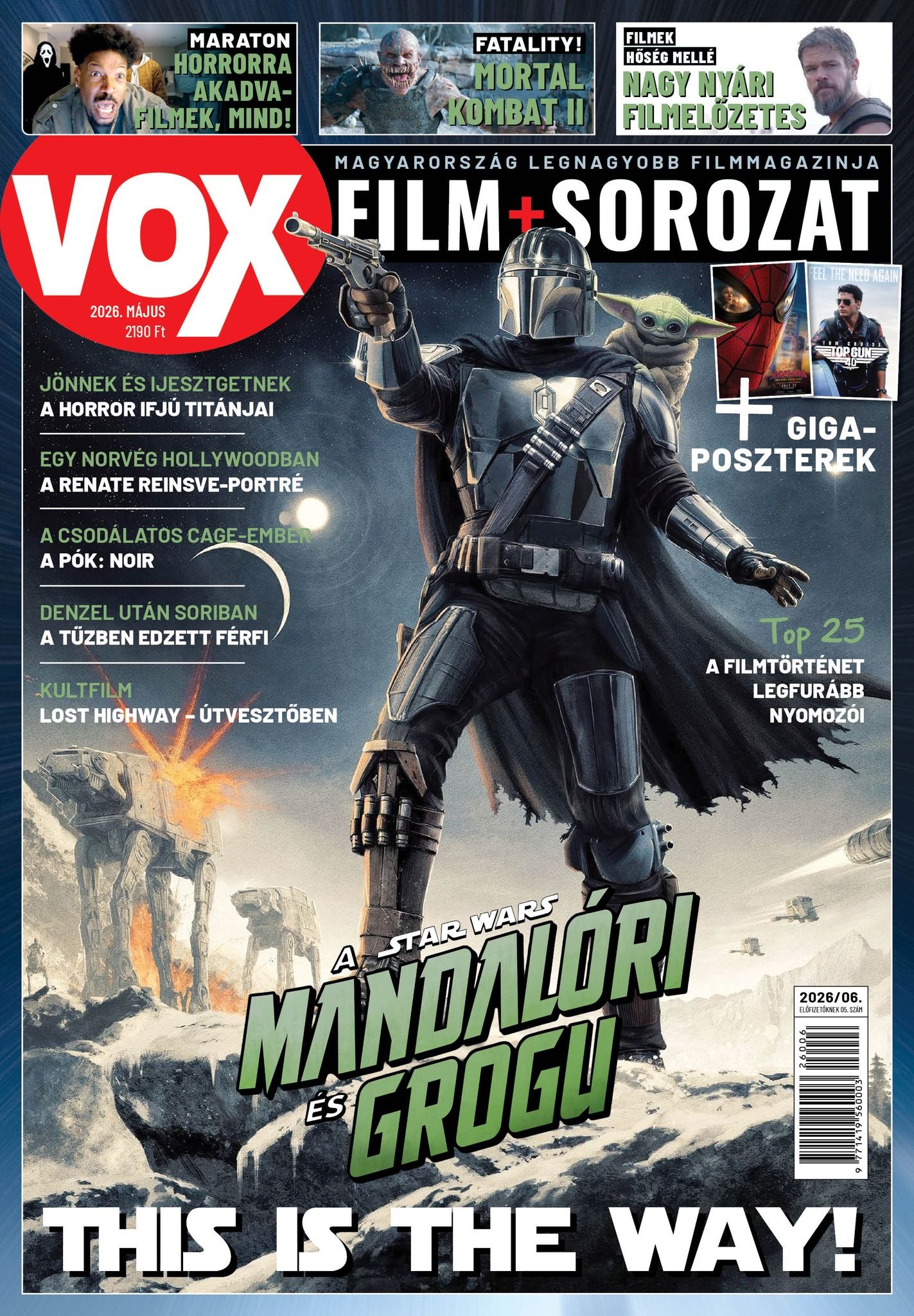 VOX (HU) magazine side cover  May 2026