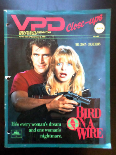 VPD CLOSE-UPS magazine side cover September 1990