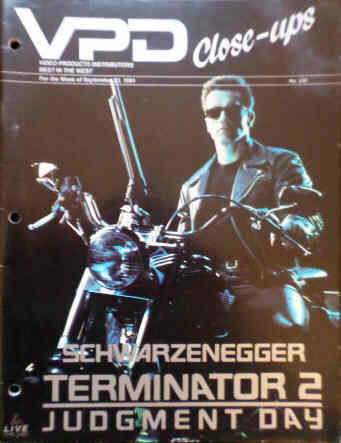 VPD CLOSE-UPS magazine side cover September 1991