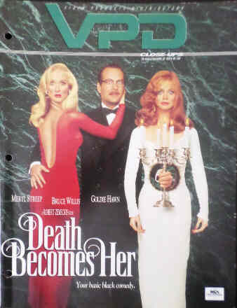 VPD CLOSE-UPS magazine side cover November 1992