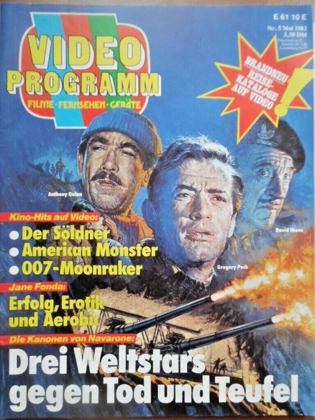 VIDEO PROGRAMM magazine side cover  May 1983