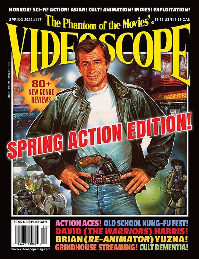 VIDEOSCOPE magazine side cover Issue 117 Spring 2022