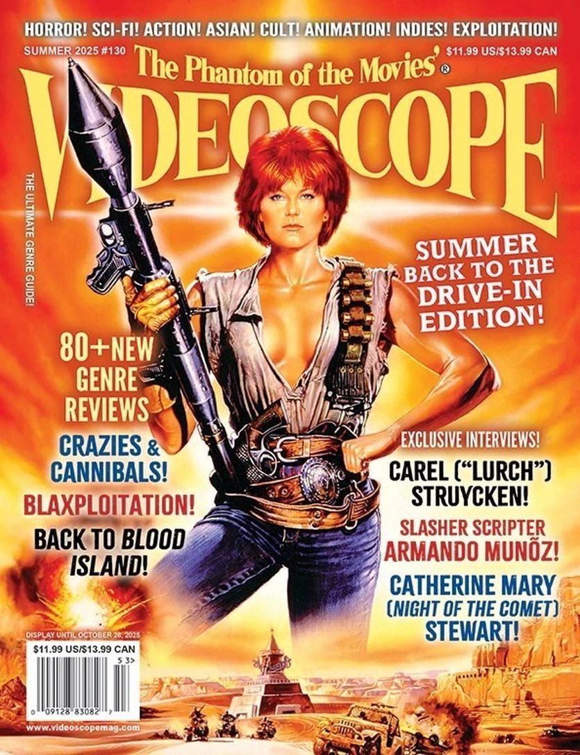 VIDEOSCOPE magazine side cover Issue 130 Summer 2025