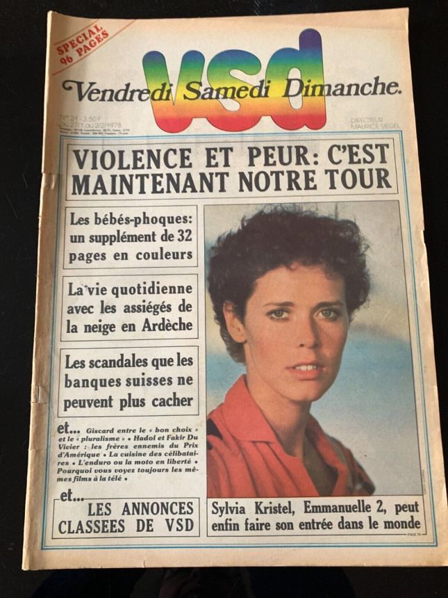 VSD magazine side cover Issue 21 27 January 1978