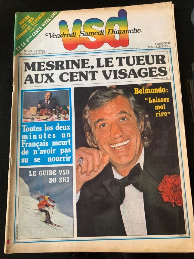 VSD magazine side cover Issue 63 16 November 1978