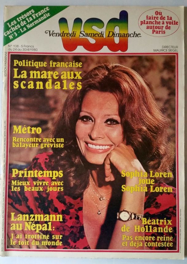 VSD magazine side cover Issue 138 24 April 1980