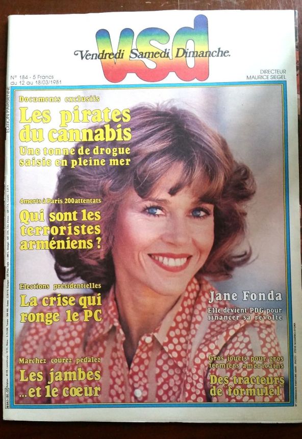 VSD magazine side cover Issue 184 12 March 1981