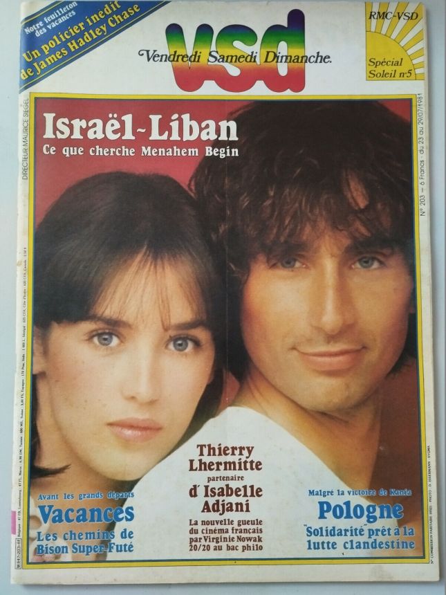 VSD magazine side cover Issue 203 23 July 1981