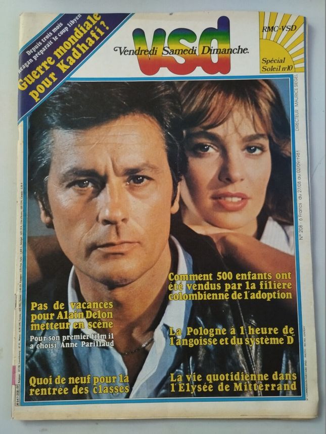 VSD magazine side cover Issue 208 27 August 1981