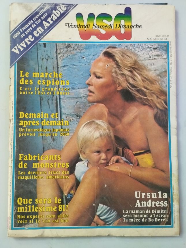 VSD magazine side cover Issue 213 1 October 1981