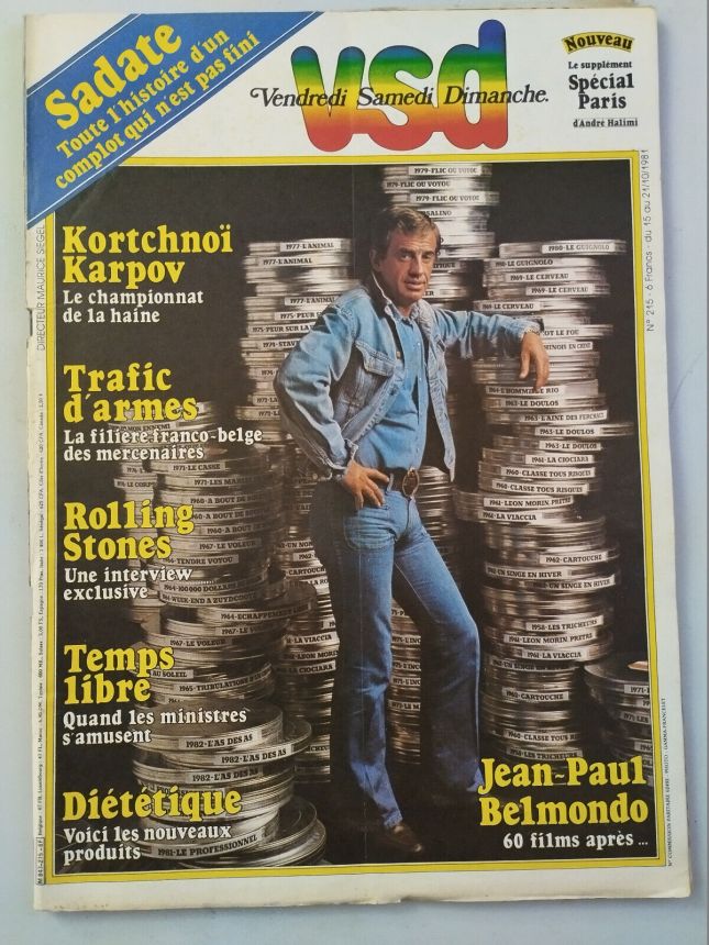VSD magazine side cover Issue 215 15 October 1981