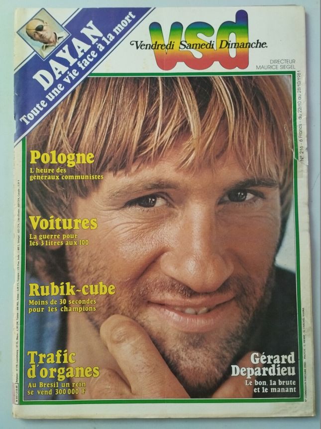 VSD magazine side cover Issue 216 22 October 1981