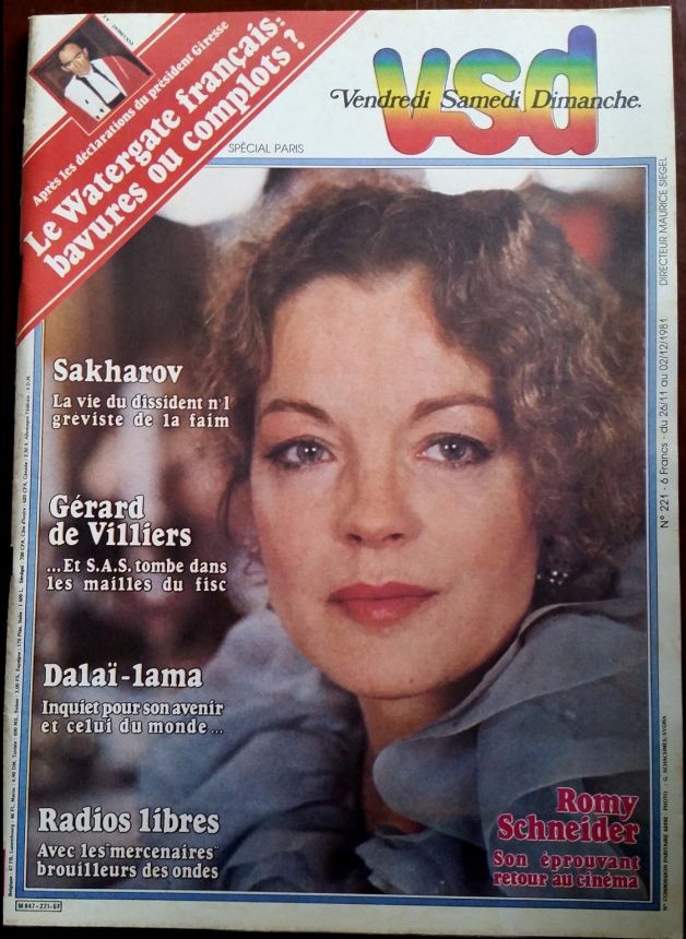 VSD magazine side cover Issue 221 26 November 1981