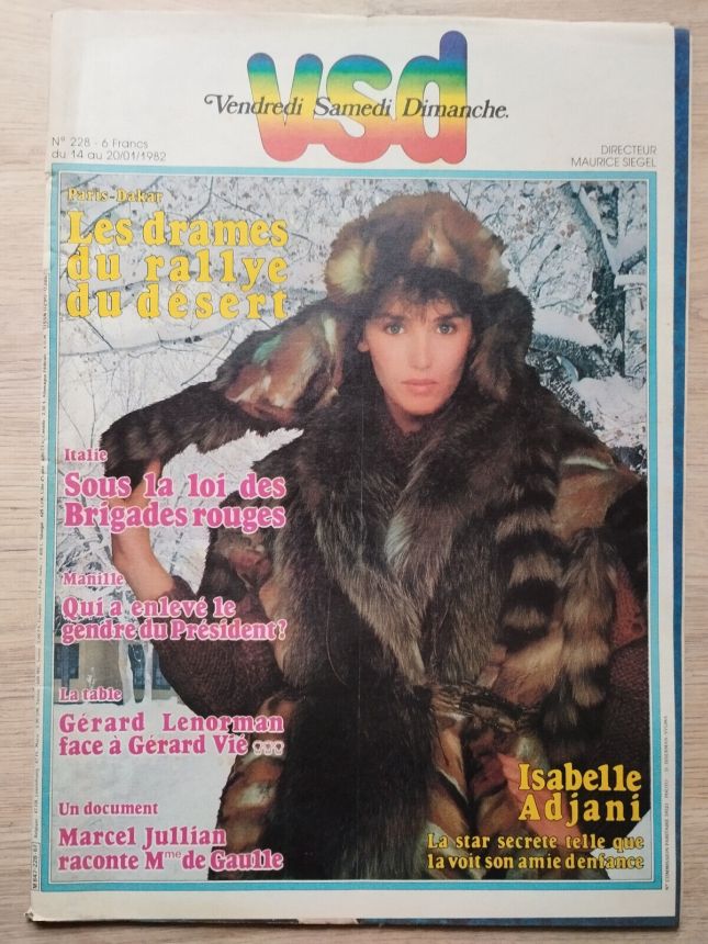 VSD magazine side cover Issue 228 14 January 1982
