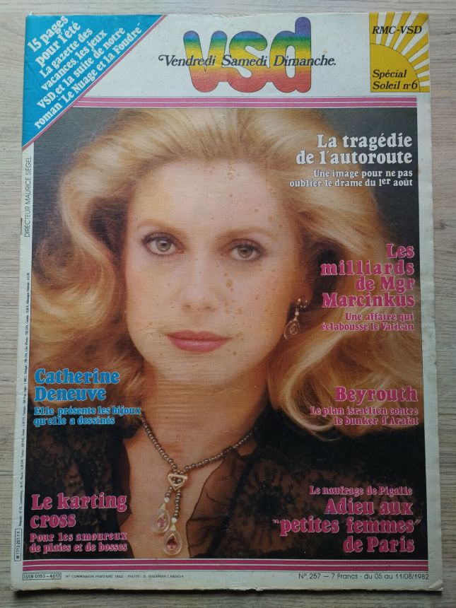 VSD magazine side cover Issue 257 5 August 1982