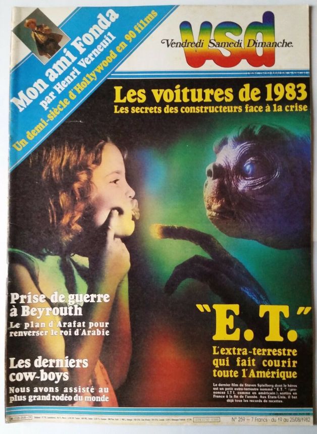 VSD magazine side cover Issue 259 19 August 1982