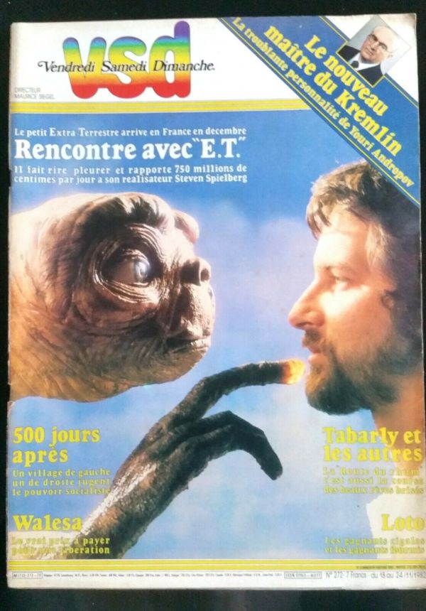 VSD magazine side cover Issue 272 18 November 1982