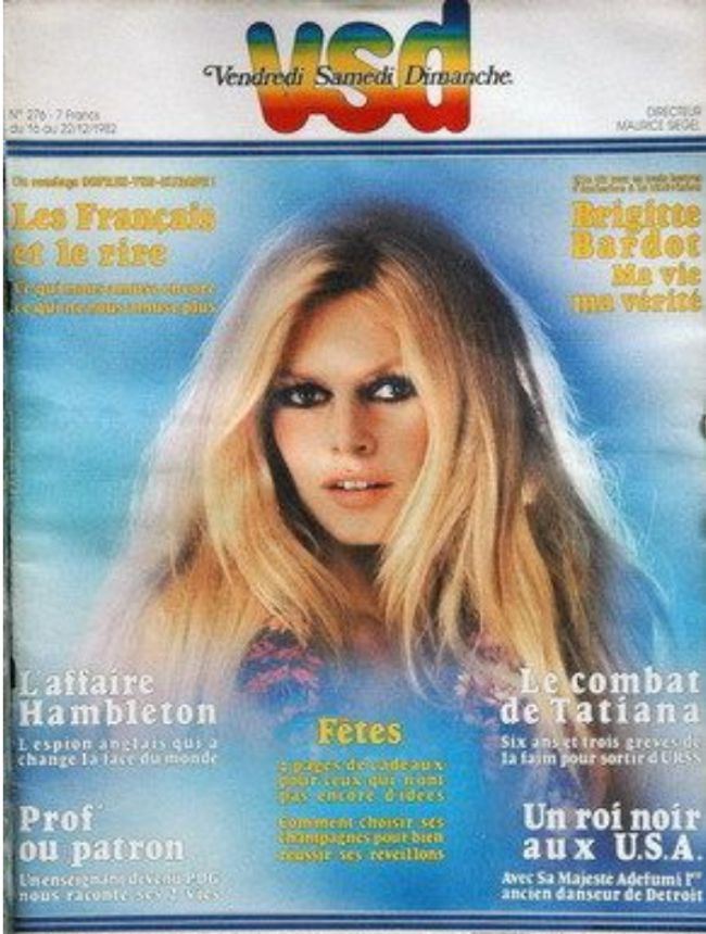 VSD magazine side cover Issue 276 16 December 1982