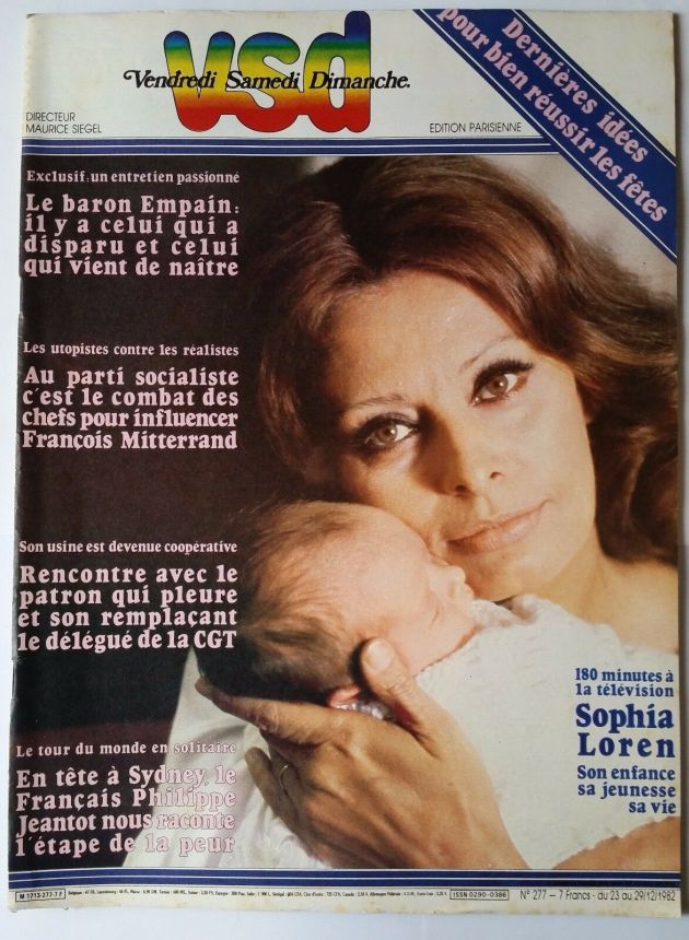 VSD magazine side cover Issue 277 23 December 1982