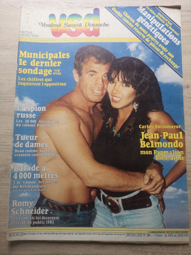 VSD magazine side cover Issue 286 24 February 1983