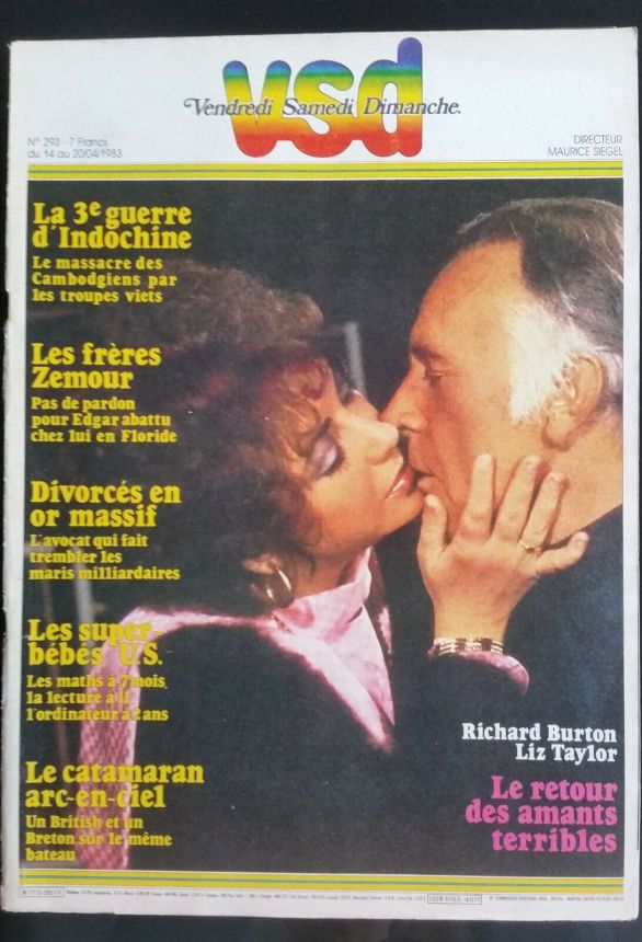 VSD magazine side cover Issue 293 14 April 1983