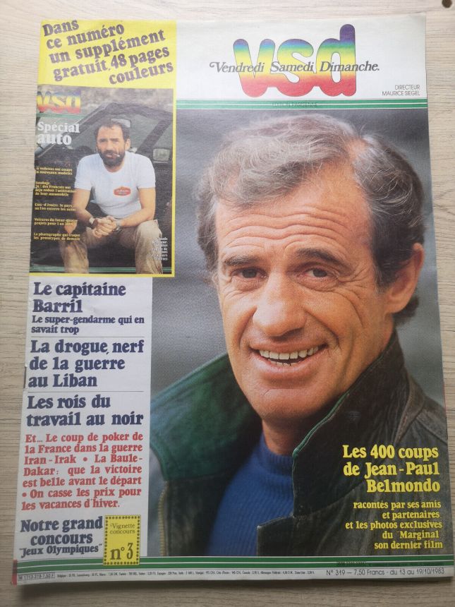VSD magazine side cover Issue 319 13 October 1983