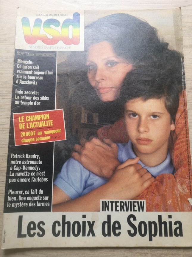 VSD magazine side cover Issue 389 14 February 1985