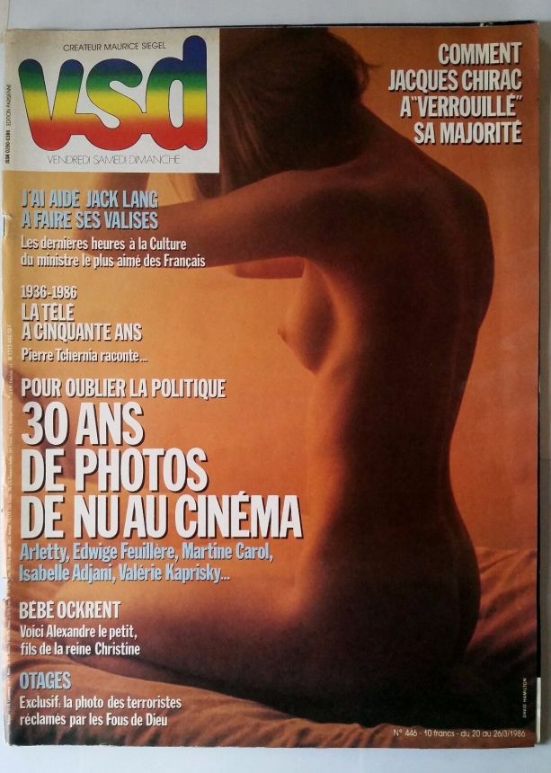 VSD magazine side cover Issue 446 20 March 1986