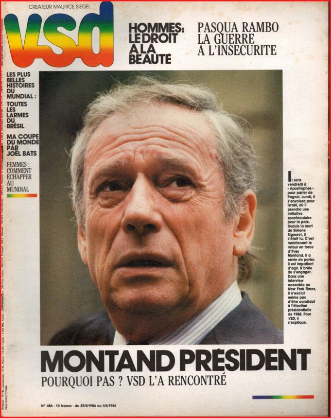 VSD magazine side cover Issue 456 29 May 1986