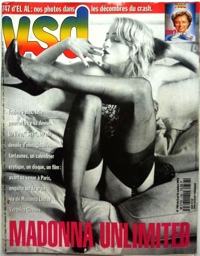 VSD magazine side cover Issue 788 8 October 1992