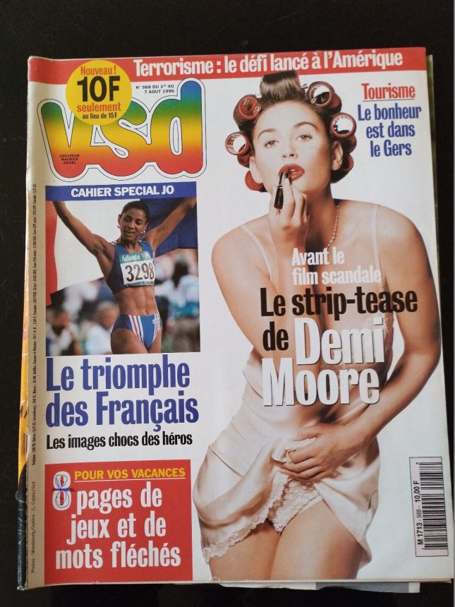 VSD magazine side cover Issue 988 1 August 1996