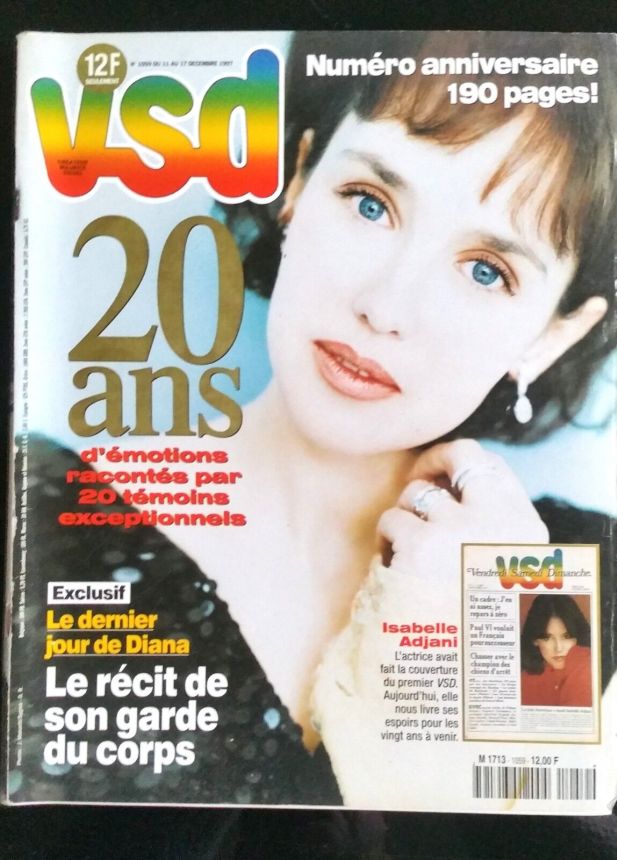 VSD magazine side cover Issue 1059  December 1997