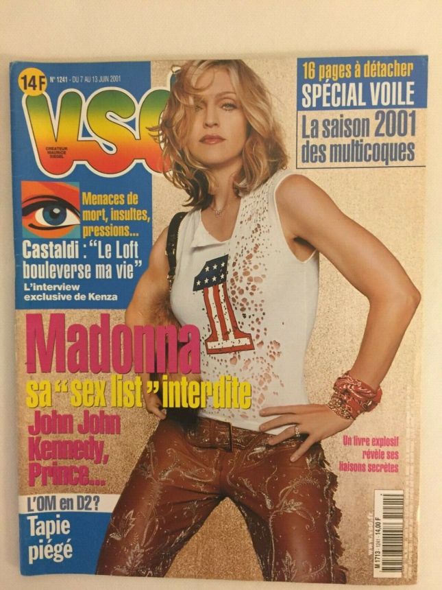 VSD magazine side cover Issue 1241 7 June 2001