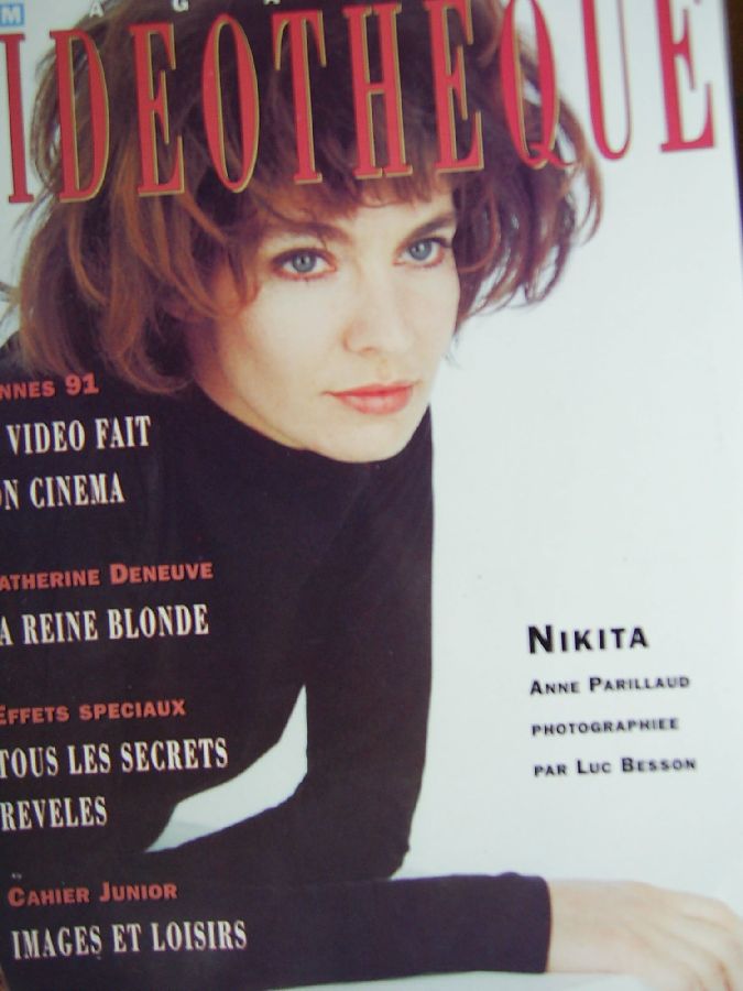 VIDEOTHEQUE magazine side cover Issue 2  2nd series May 1991
