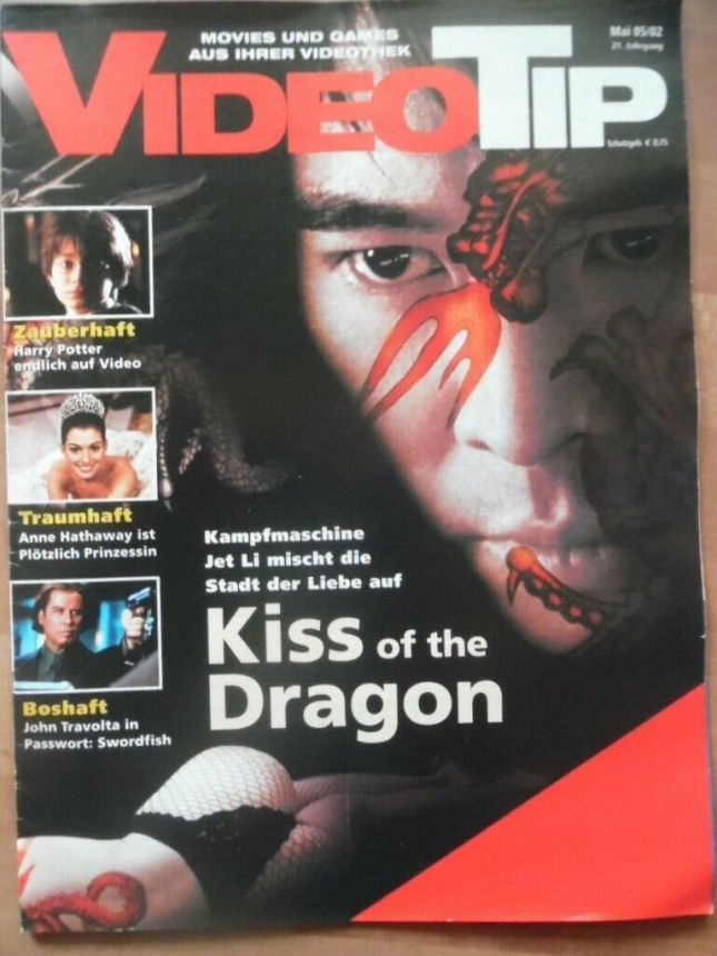VIDEO TIP magazine side cover  May 2002