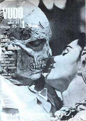 VUDU magazine side cover Issue 1 January 1975