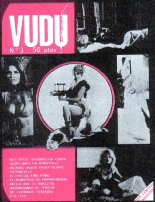 VUDU magazine side cover Issue 3 March 1975