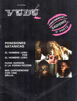 VUDU magazine side cover Issue 8 August 1975