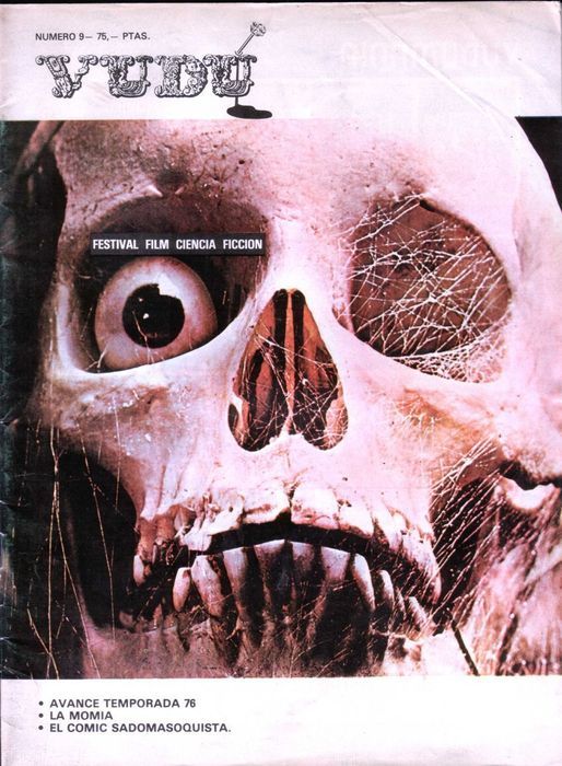 VUDU magazine side cover Issue 9 September 1975