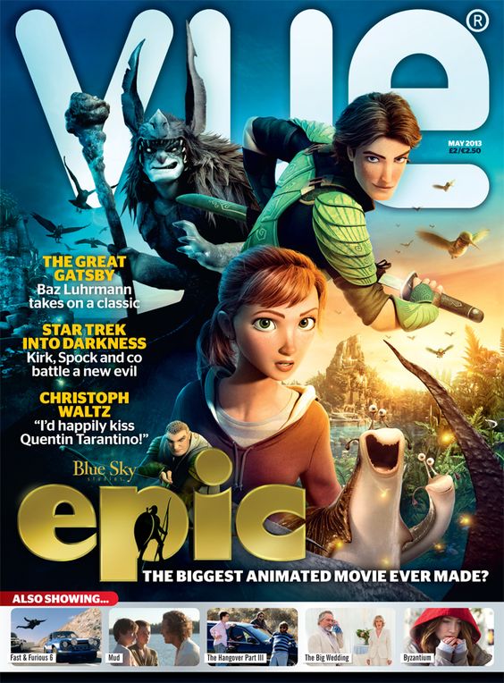 INSIDE VUE magazine side cover May 2013