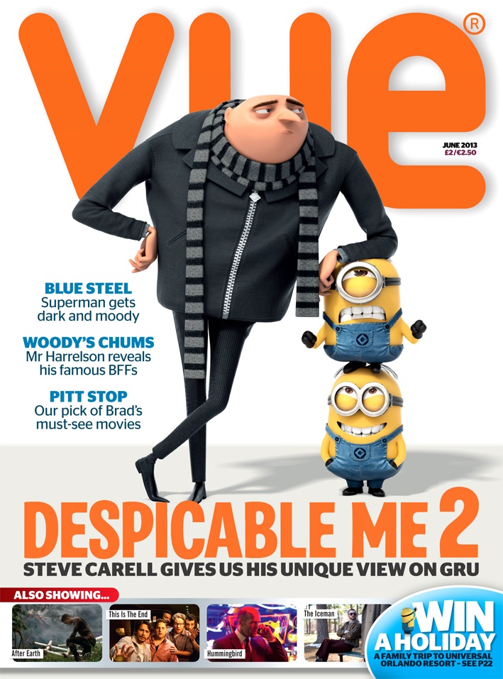 INSIDE VUE magazine side cover June 2013