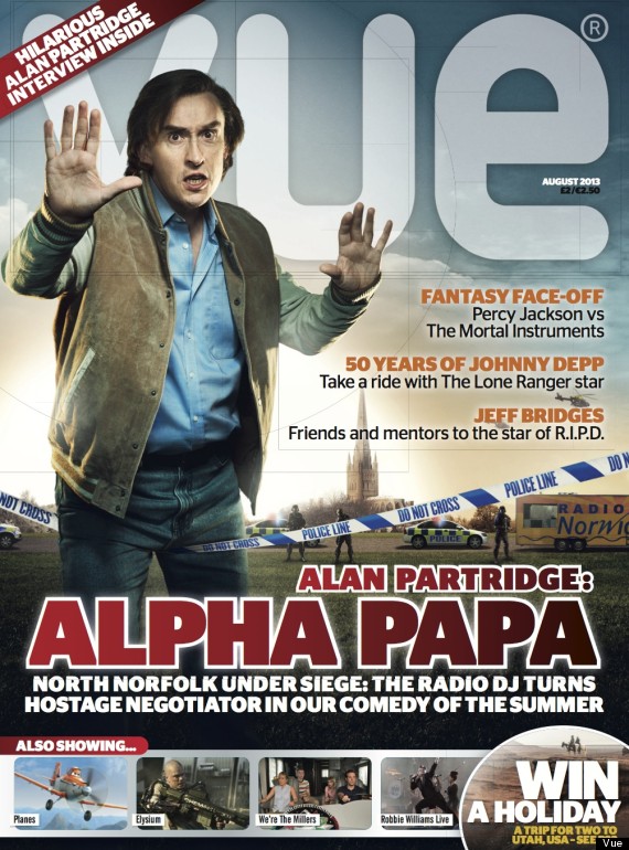 INSIDE VUE magazine side cover August 2013