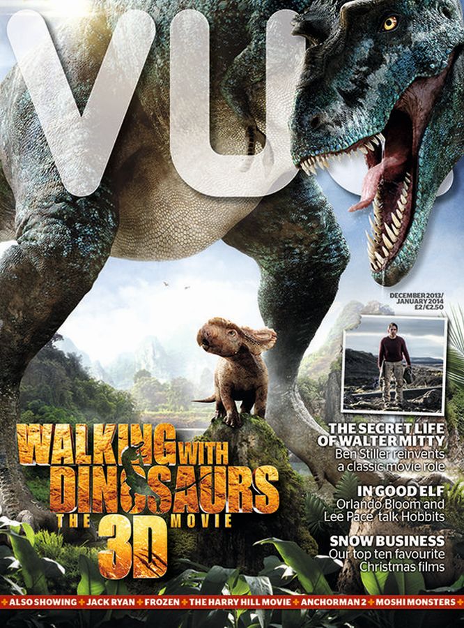 INSIDE VUE magazine side cover December 2013