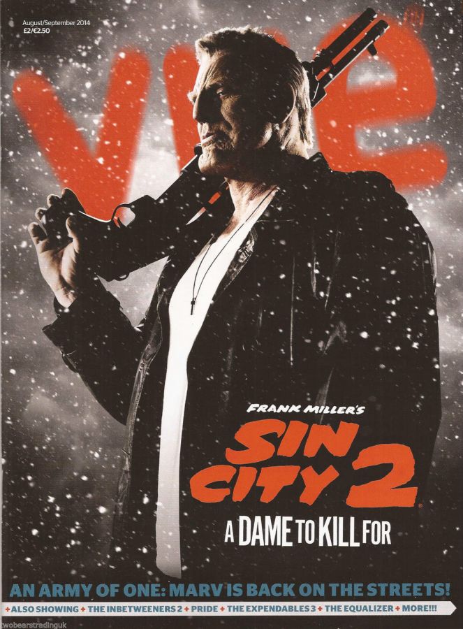INSIDE VUE magazine side cover August/September 2014