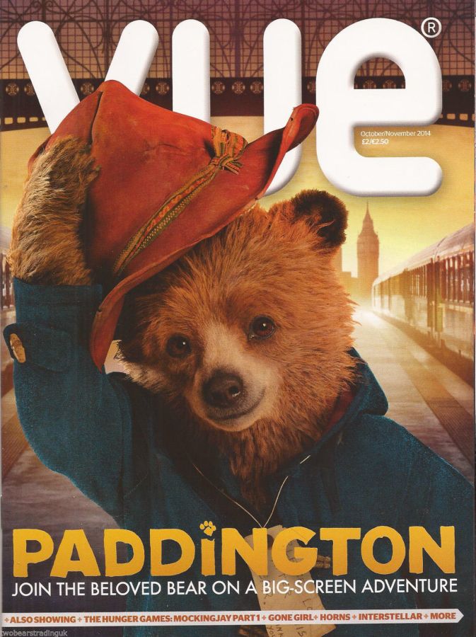 INSIDE VUE magazine side cover October/November 2014