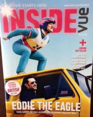 INSIDE VUE magazine side cover March 2016