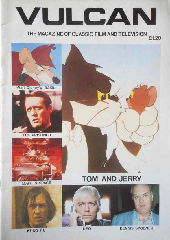 VULCAN magazine side cover Issue 1  Vol 1 # 1  1987