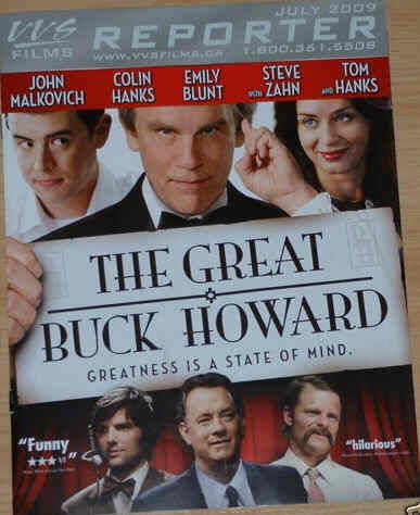 VVS FILMS REPORTER magazine side cover July 2009