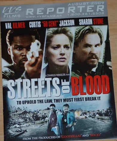 VVS FILMS REPORTER magazine side cover August 2009