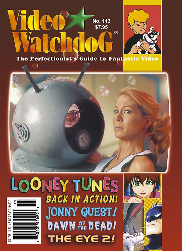 VIDEO WATCHDOG magazine side cover Issue 113 November 2004